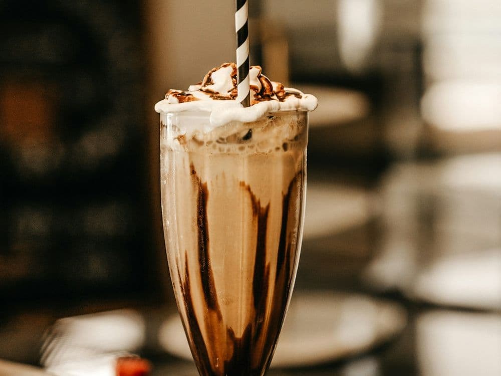 Çikolatalı milkshake
