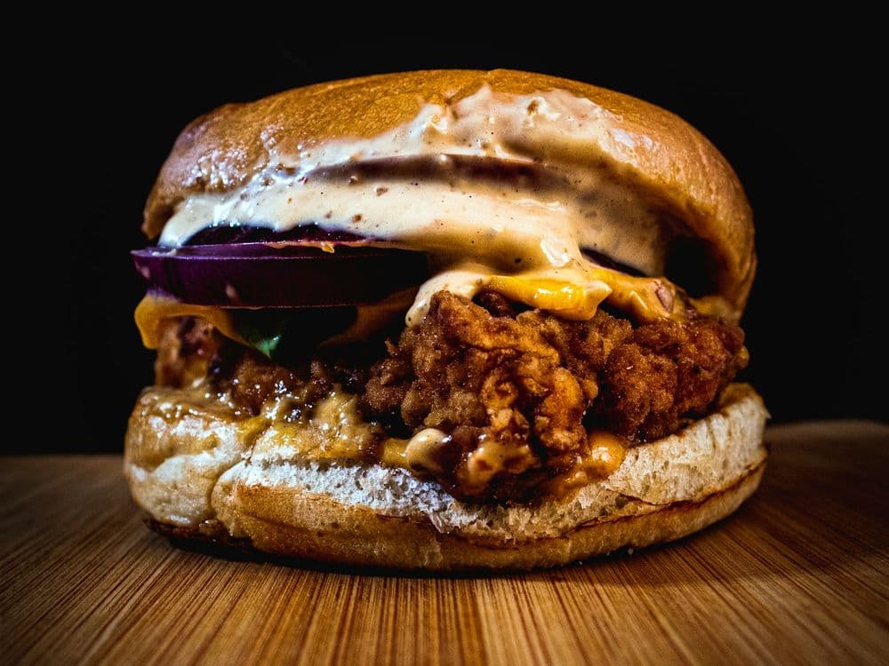 Çıtır tavuk burger